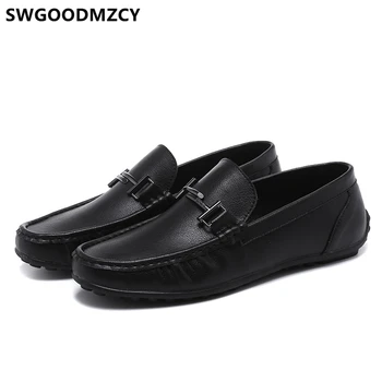 

Luxury Mens Shoes Casual Driving Shoes Fashion Loafers Man Shoes Leather Genuine Sepatu Kulit Asli Pria Zapatos De Hombre Buty