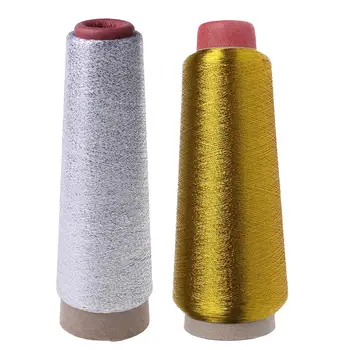 

Jewelry Tools Embroidery thread 1PC Sewing Machine Cone Threads Polyester Overlocking All Purpose Golden silver color