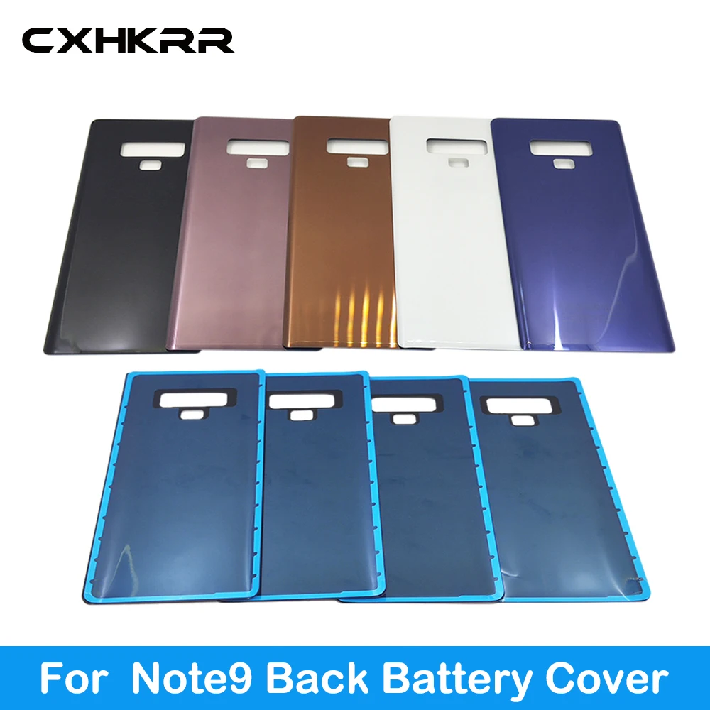 

For Samsung Galaxy note9 Back Battery Cover Case 3D Glass For Samsung Note 9 Case Door Rear Housing Cover