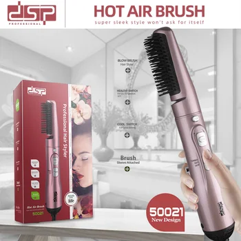 

DSP Professional Electric Comb Hair Styler Blow Brush 600-700W Blowdryer Hair Dryer Styling Tools 220-240V