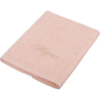 

Terry towel Maria 90 * 50 cm. 100% Cotton Peach Home and kitchen products
