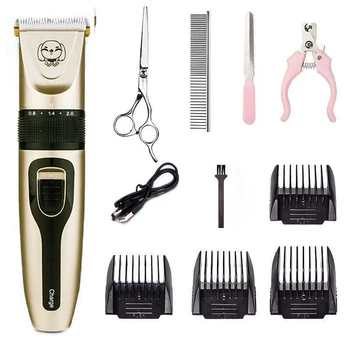 

Elektrische Hond Haar Trimmer Usb Opladen Huisdier Tondeuse Oplaadbare Low-Noise Kat Hair Remover Grooming Haar Snijder Machine