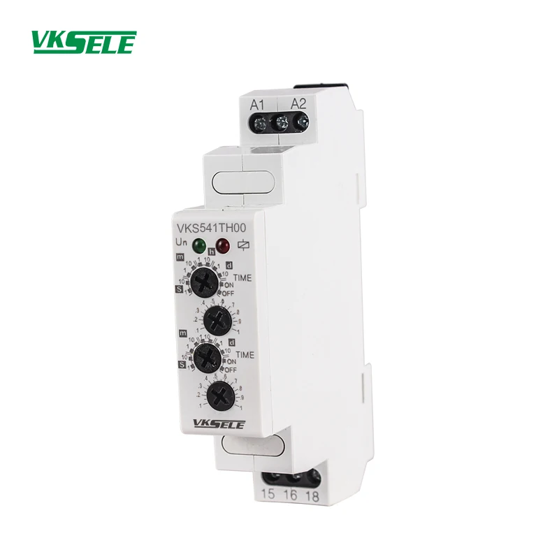 Реле времени VKS541T 5A 16A 1S/10S/1M/10M/1H/10H/1D/10D/вкл/выкл реле 0 1 с до 10 дней | Обустройство