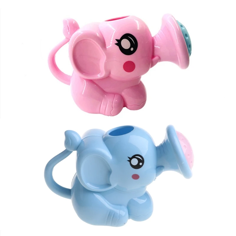 1 Pc Funny Small Elephant Watering Pot Baby Kids Bath Toys Plastic Watering Can Beach Play Sand Toy Gifts for Children 3