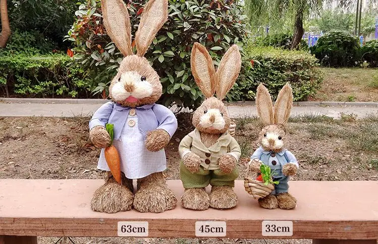 Имитация животных декоративный Пасхальный кролик украшения свадьбы