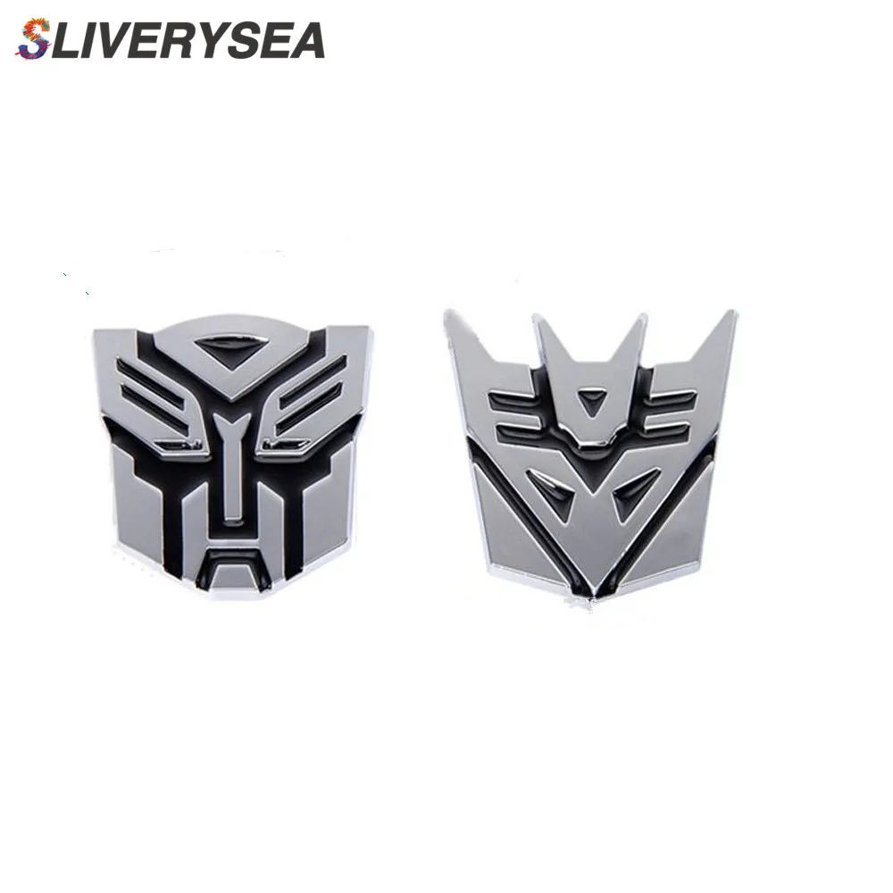 

3D Metal Car Stickers Transformers For Car Auto Logo Window Tail Car Body Decoration Car Styling