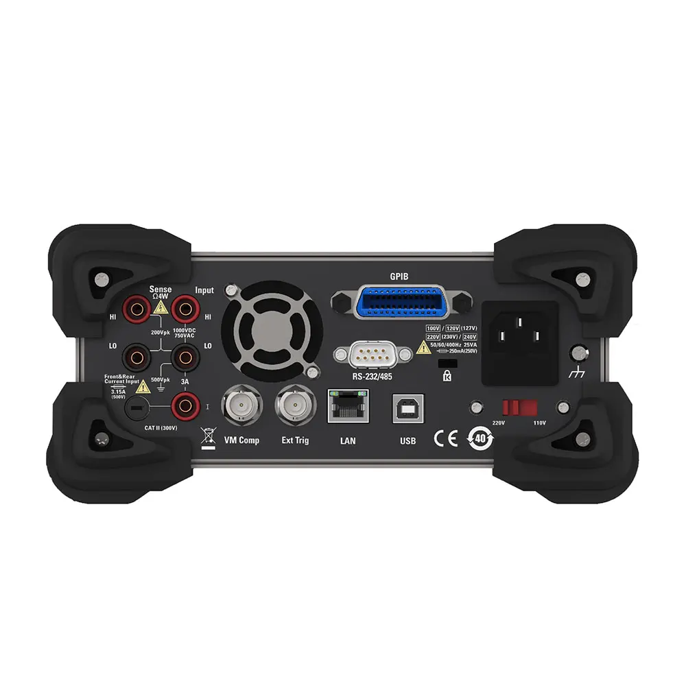 Hantek HDM3065 6 1/2 디지털 멀티미터 True RMS AC DC 전압 전류 테스터 미터 4.3 인치 LCD 디스플레이 데스크탑 멀티미터