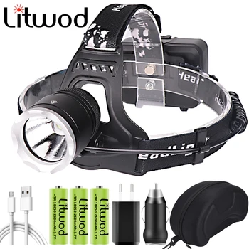 

XHP70.2 Led Headlamp Headlight 32w Bulbs Litwod 18650 Battery Power Bank 7800mah 2810 XHP50.2 Head Light Lamp Flashlight Torch