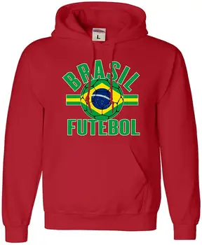 

Go All Out Adult Brasil Futebol Brazil Football Soccer Futbol Sweatshirt Hoodie & swearshirt