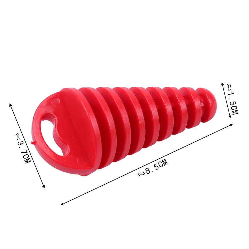 1PC Exhaust Pipe Plug Motorcycle Motocross Tailpipe Rubber Air Bleeder Plug Exhaust Silencer Wash Plug Pipe Protector