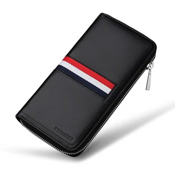 

WILLIAMPOLO Bags Men Clutch Bags Monederos Carteras Luxury Male Leather Purse Men's Clutch Wallet Handy Bags PL249