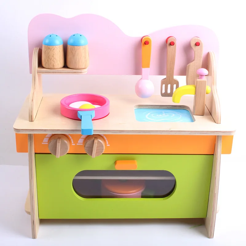  3-7-Year-Old Play House Kitchen Wooden CHILDREN'S Children'S Educational Early Childhood Toy Remova - 4000213839982