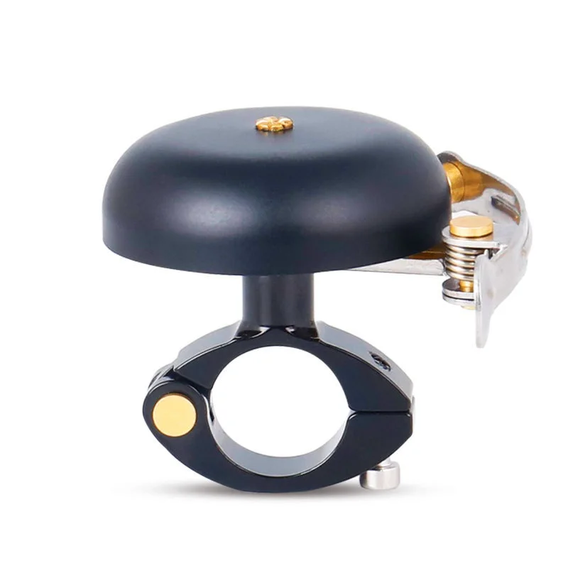 

Mountain road bicycle bell New ultralight retro copper bell cycling horn aluminum alloy mini bell riding accessories gold black