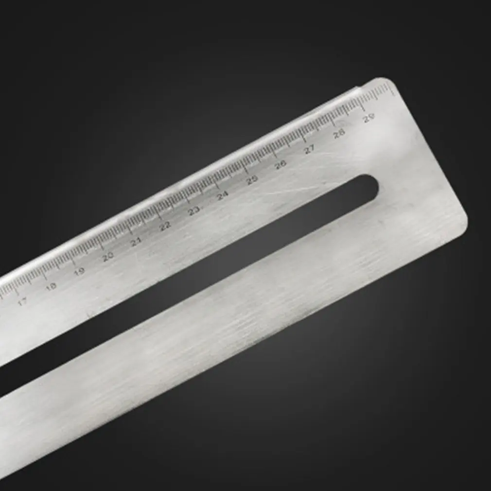 Tile Hole Puncher Locator Stainless Steel Puncher Tapper Drilling Hole Adjustable Tile Locator Position Ruler Accessories