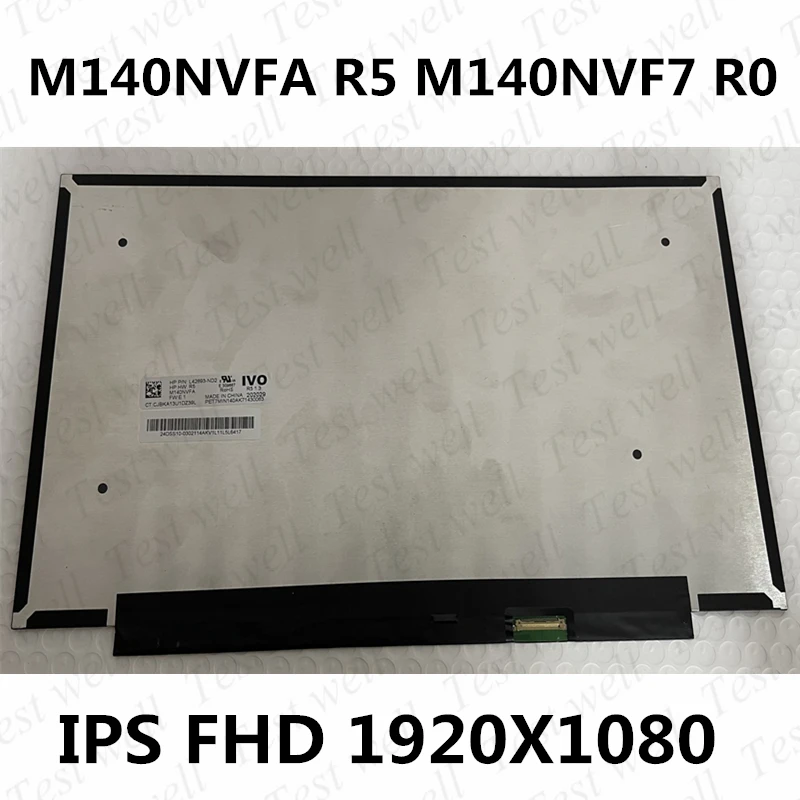 

M140NVF7 R0 M140NVFA R5 14,0 дюймов Оригинальный 120 Гц IPS FHD 1920*1080 EDP 40Pin ноутбук ЖК-экран без сенсорного P/N 936980-N31 N32