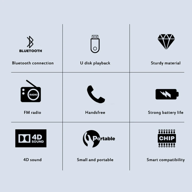 Hot Sale Portable Speaker Bluetooth 5.0 Speaker With TF Card USB Playback AUX Input Play Subwoofer TWS Wireless Lound Speakers Hot Sale Portable Speaker Bluetooth 5.0 Speaker With TF Card USB Playback AUX Input Play Subwoofer TWS Wireless Lound Speakers