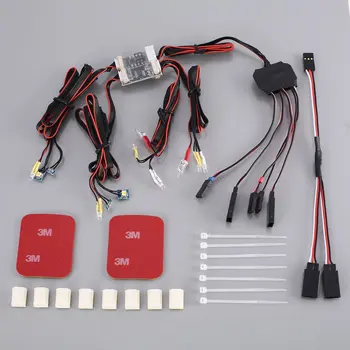 

1:10 RC Car LED Lights Control System For Traxxas TRX-4 Bronco XLT Car 1set of LED Lights for Traxxas TRX4 Bronco Rc Parts zx