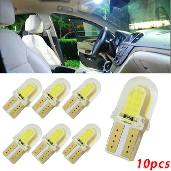 

White License Plate Light T10 8 SMD DC12V 6500K 3W Set Replacement Auto