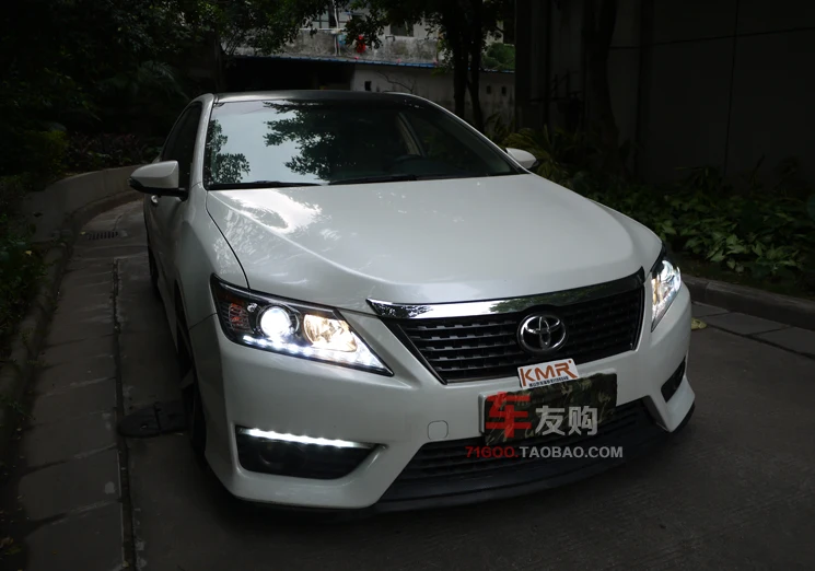 Автомобильный Стайлинг для Toyota фара Camry 2012- светодиодная фара дальнего света Camry DRL Bi Xenon объектив Высокий Низкий луч h7 аксессуары для фар