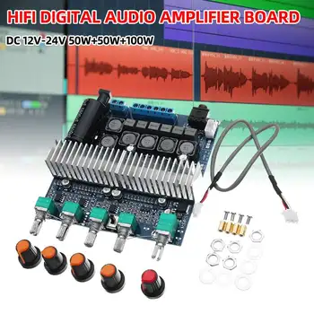 

TPA3116 2.1 DC 12V-24V 50W+50W+100W HIFI Digital Audio Amplifier Board