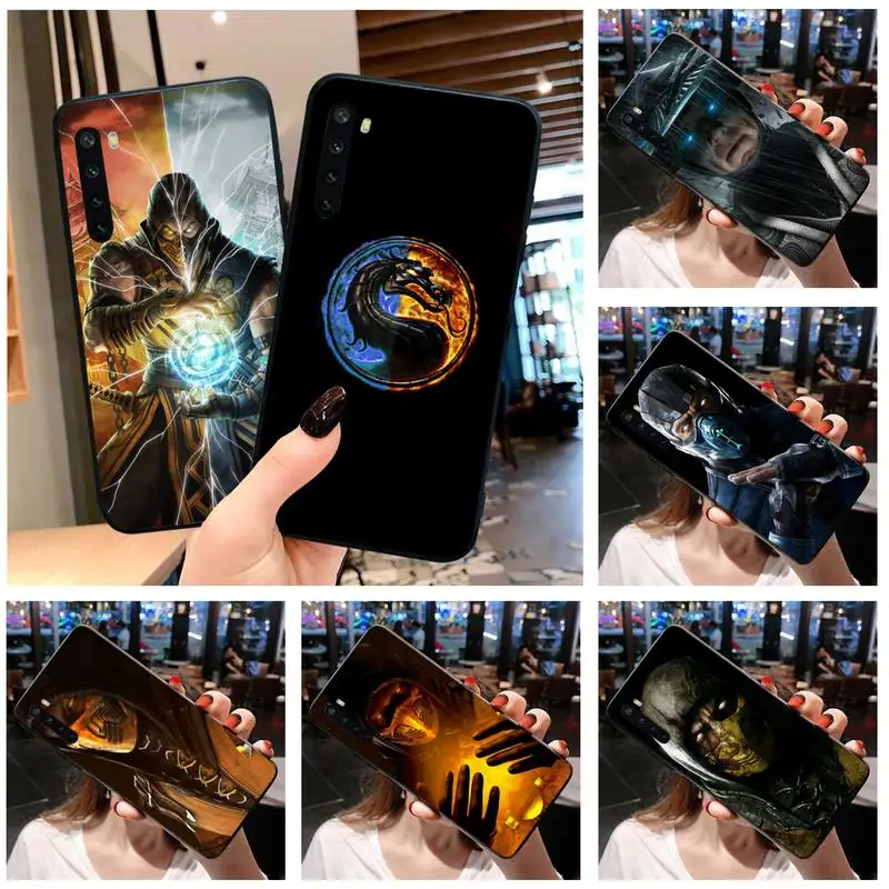 Популярный уникальный чехол Dabieshu для телефона с игрой Mortal Kombat Роскошный Xiaomi Mi Note