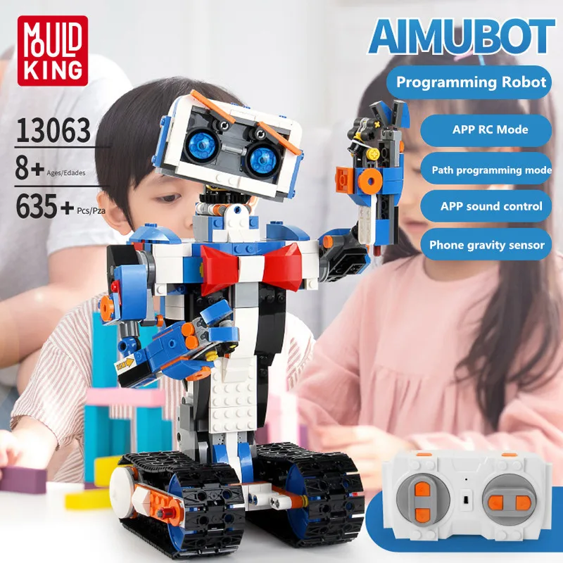

Blocks Legoingly Friends 3D Intelligent Programming Robot Toys Model Building Set Self Bricks Blocks APP Sound Control Kid's Toy
