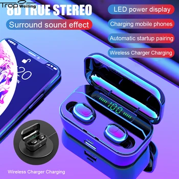 

Bluetooth 5.0 True Wireless In Ear Earphone Hifi Headphone Tws Bluetooth Earphone Sport Earbuds Active Noise Cancelling Headset