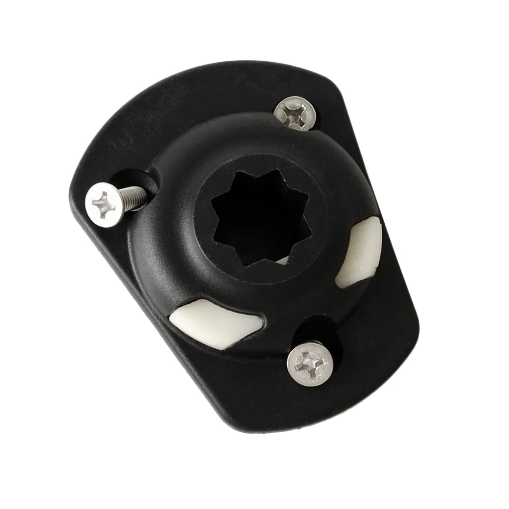 Durable Nylon Boat Kayak Fishing Pole Rod Holder Mount Base Tackle Kit Accessory With Mounting Screws