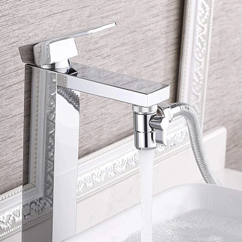Description Picture 4 of itemKitchen Faucet Adapter Bathroom Switch Splitter Diverter Sink Valve Water Tap Connector Separator Shower Toilet Tee Accessories