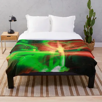 

Soft Blanket for Bed Sherpa Flannel Fleece Blanket Home Travel Sofa Soft Throw Blanket No Brain Cells