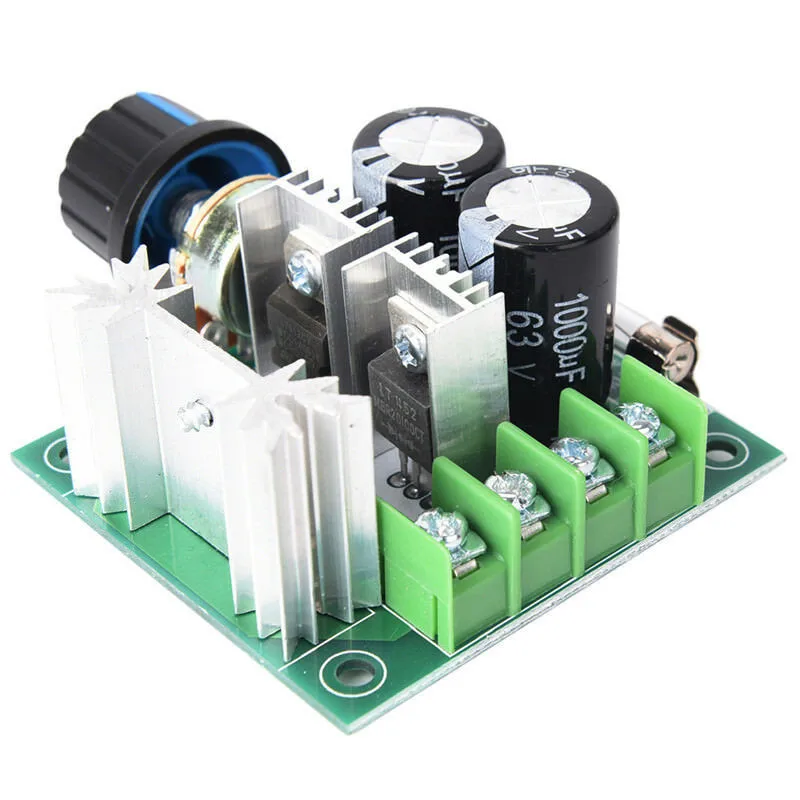 12 V-40 V 10A ШИМ контроллер скорости двигателя постоянного тока диммер Напряжение регулятор с набор ручки