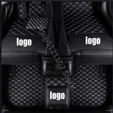 Для 2006- JEEP Cherokee Compass JEEP Grand Cherokee и Renegade Wrangler роскошный индивидуальный автомобильный коврик 10 цветов