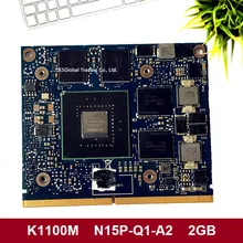 Оригинальная для DELL M4700 M4800 hp ZBOOK15 8570 Вт 8770 Вт K1100M 2 Гб N15P-Q1-A2 видеокарта для ноутбука рабочая