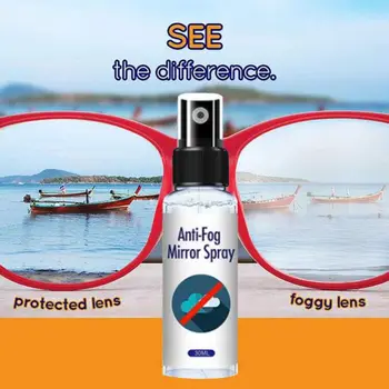 

ONEWELL Anti Fog Glass Spray Agent Long Lasting Anti-fog Liquid Window For Car Windshield Bathroom Mobile Phone Screen Glasses