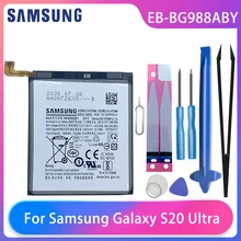 

Orginal Samsung Galaxy S20 Ultra S20Ultra S20U Replacement Phone Battery EB-BG988ABY 5000mAh High Capacity Phone Batteries Tool
