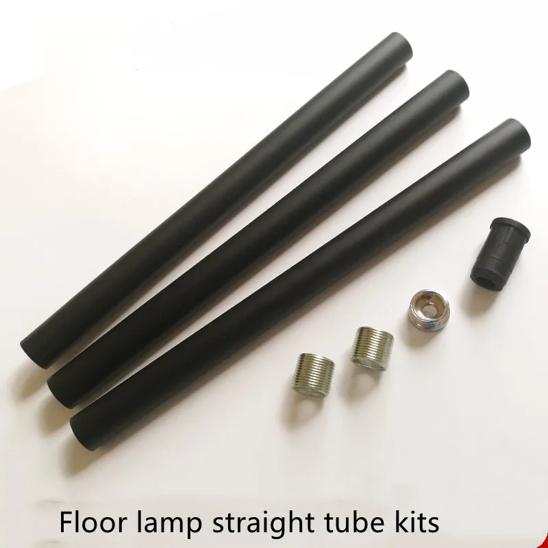 Dia 25mm Female Thread Connection Tube Screw Tube Hollow Straight Rod Retro Chrome Inner Tooth Tube For Table/Floor Lamp DIYPart