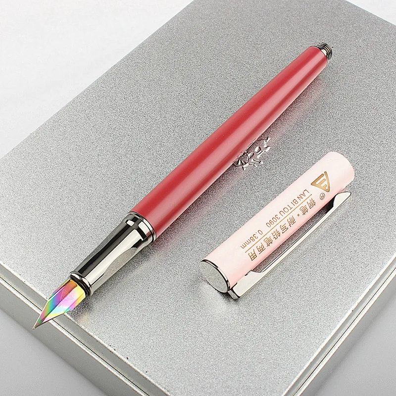 Luxury Fountain Pen 126 High Quality Metal Inking Pens for Office School  Supplies Stationary Pens for Writing - AliExpress