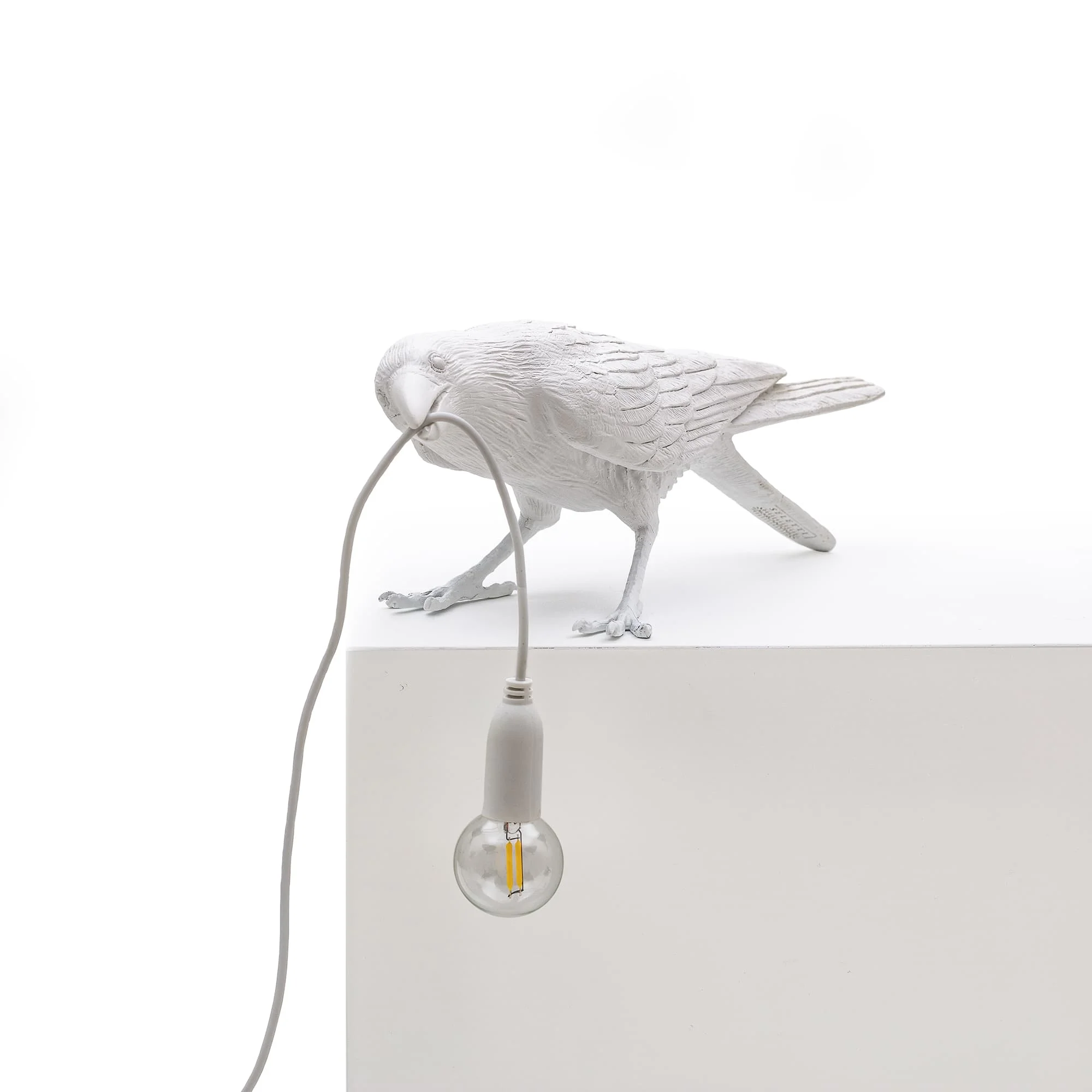 playing bird white Итальянский настенный светильник с птицей Seletti, декоративный домашний настенный светильник с птицей, мебель для животных, птичка Seletti, лампа для гостиной - Цвет корпуса: playing bird white