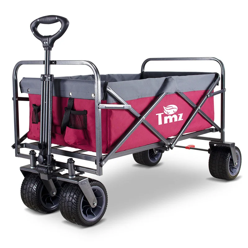 

TMZ outdoor trolley camping car camping car camping car folding cart fishing cart shopping grocery shopping trailer.