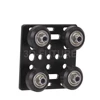 1set 3D Printer parts Openbuilds V gantry plat set special slide plate pulley for 2022 /2040 V-slot aluminum profiles wheels ► Photo 3/5