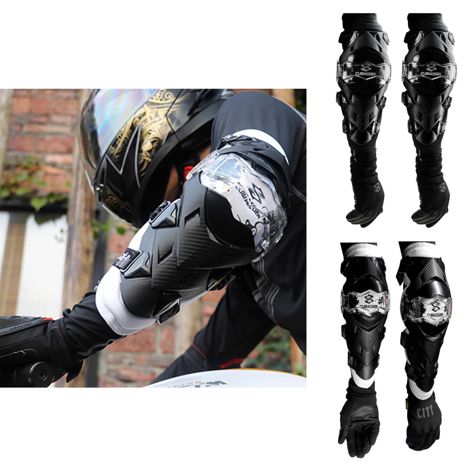 Cuirassier E09 Motorcycle Elbow Protector Elbow Guards Motocross