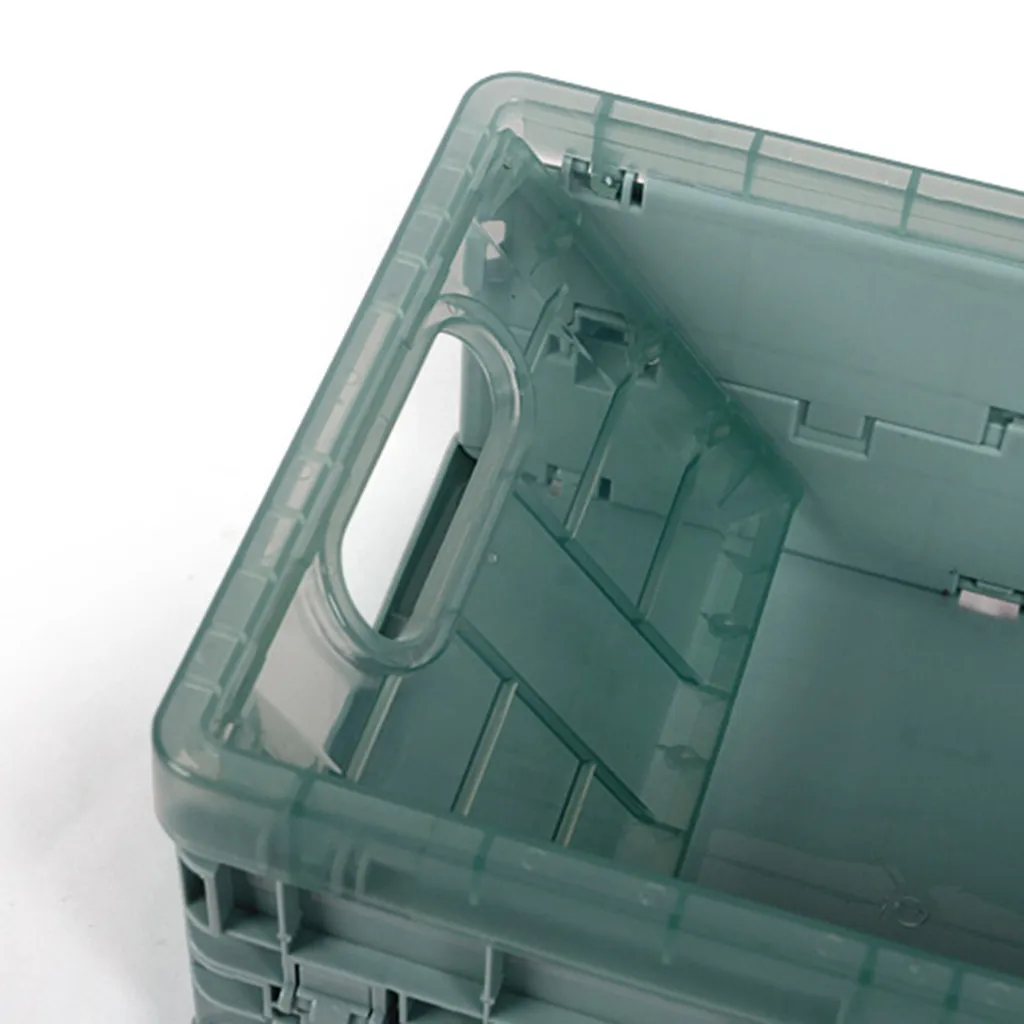 Складной пластиковый ящик для хранения шкаф домашний Гараж склад Настольный ящик для хранения автомобиля нижнее белье носок Органайзер d3