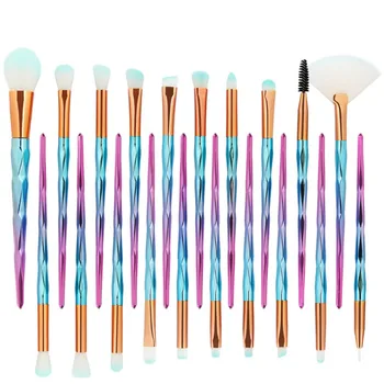 

20PCS Cosmetis Makeup Brush Set Foundation Powder Blending Concealer Brushes 4 Colors Make Up Kits MKXJ