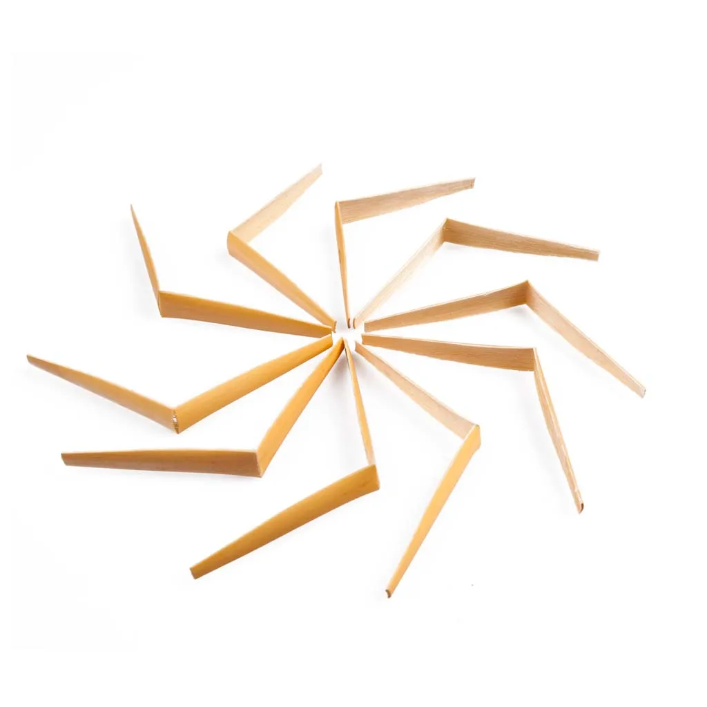2 Packs of 40 Regular Shape Oboe Reed Cane Woodwind Instrument Accessories