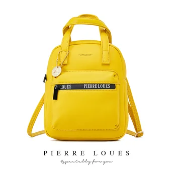 

Mini Backpack Women PU Leather Shoulder Bag High Quality For Teenage Girls Multi-Function Small Female Ladies School Bagpack