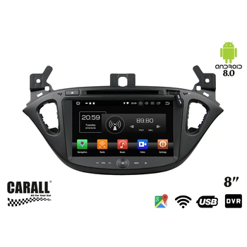 

CARALL KD8115 Autoradio Android 8,0 Opel Corsa GPS DVD USB SD WI-FI Bluetooth Navigator