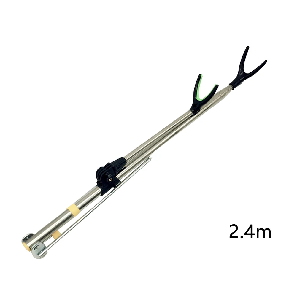 

Angle Adjustable Dual Use Retractable Stainless Steel Bracket Accessory Outdoor Detachable Fishing Rod Holder Support Anti-slip