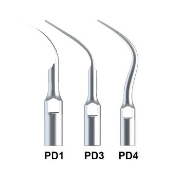 

Hot 3Pcs Teeth Cleaning Tools PD1 PD3 PD4 Perio Scaling Tip Dental Scaler Tips For SATELEC And DTE Ultrasonic Scaler Handpiece