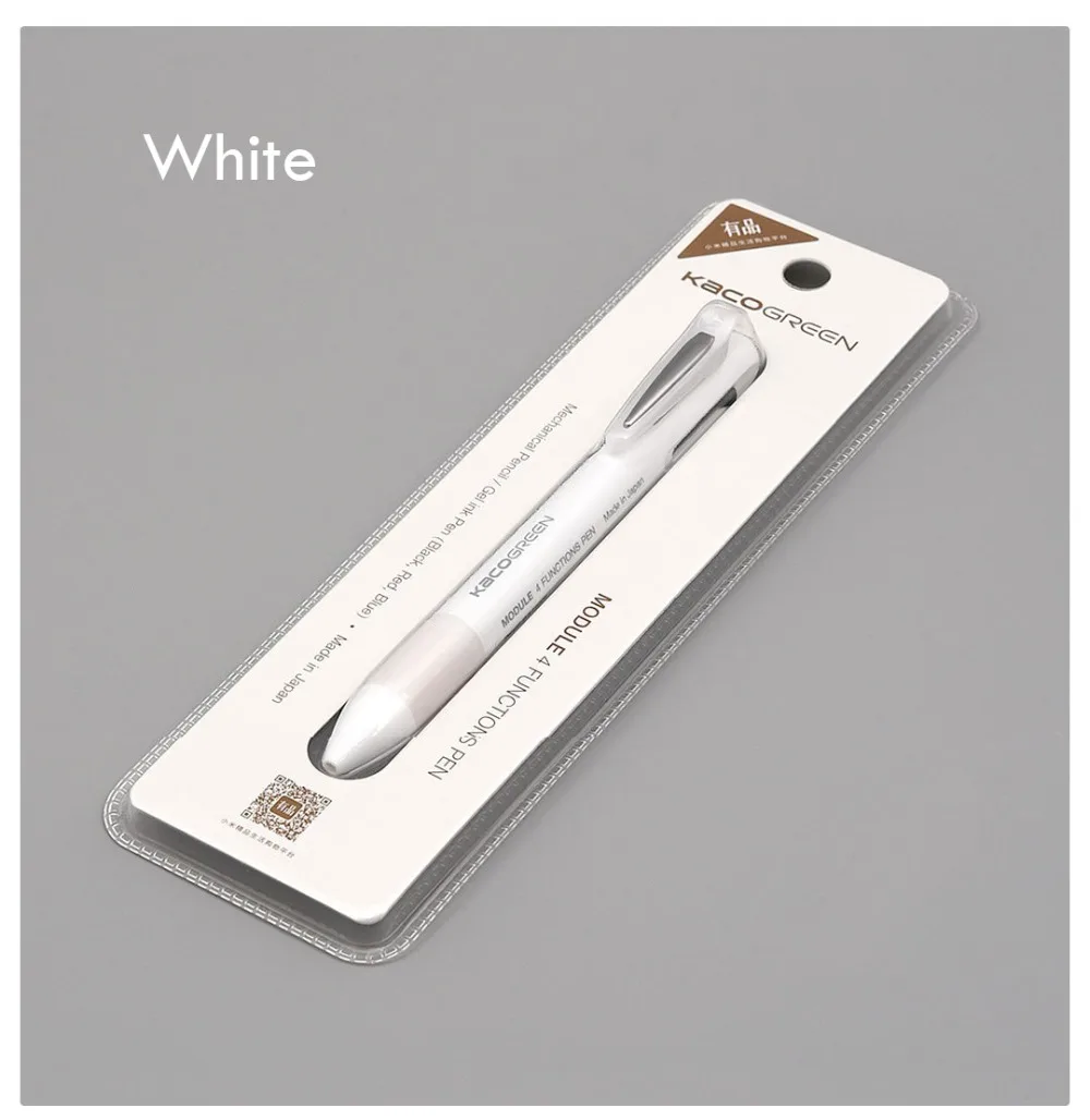 4 In 1 Multifunction Pens Mechanical Pencil 0.5mm Refill Gel Pen Office School