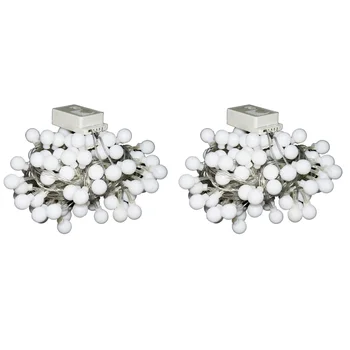 

Led Lights 30 Meters 300 Lights Frosted Ball String Lights for Christmas Hotel Courtyard Decoration